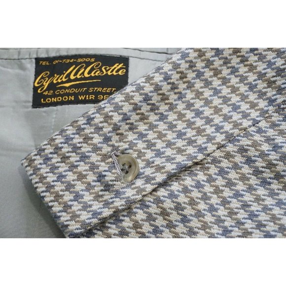 Cyril A.Castle Bespoke England Blue/Green Brown Ho